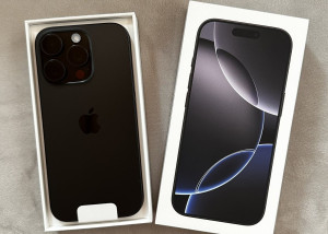 Apple iPhone 16 Pro 128GB = 650 EUR, iPhone 16 Pro Max 256GB = 750 EUR